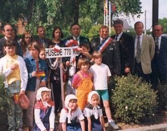 Festakt in Trouville-Alliquerville