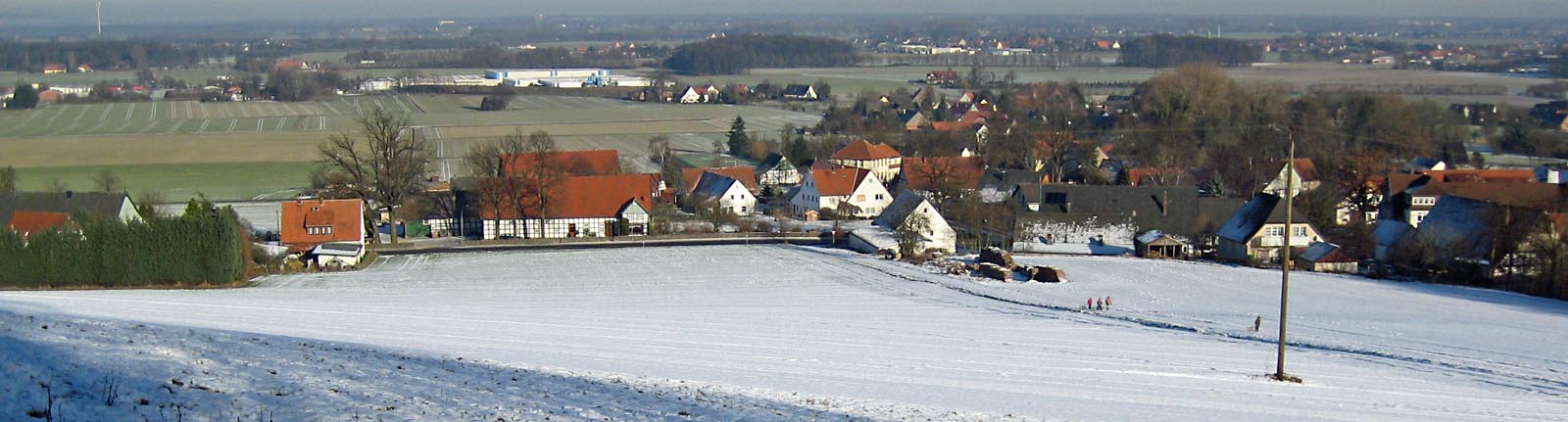 Hüsede im Winter